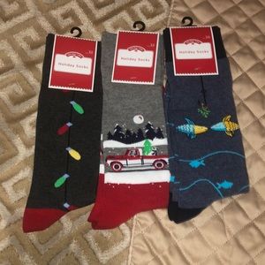 Men’s Novelty Cotton Crew Socks